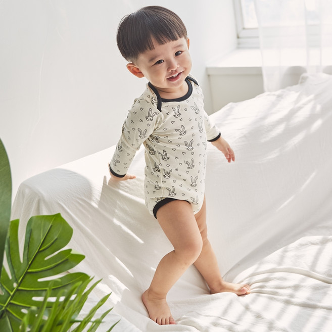 로토토베베 유아용 러브래빗 바디슈트