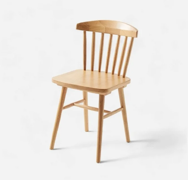 한샘 미뉴엣 원목 식탁의자 고객직접설치, 내추럴, 2개