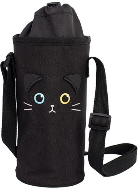 윙하우스 여아용 블랙캣 데일리 물병 크로스백 WH0581