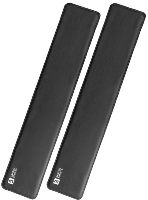 반석스포츠 치닝매트 분리형, 블랙, 2개