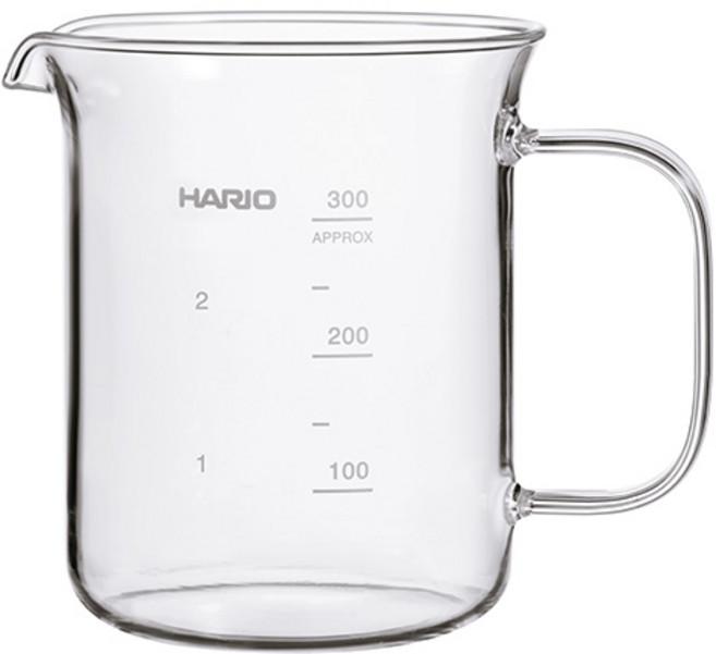하리오 크래프트 비커서버 BV-300, 단품, 300ml, 1개