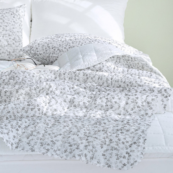 스코홈 국내제조 눈꽃 냉감 시어서커 엣지 차렵이불