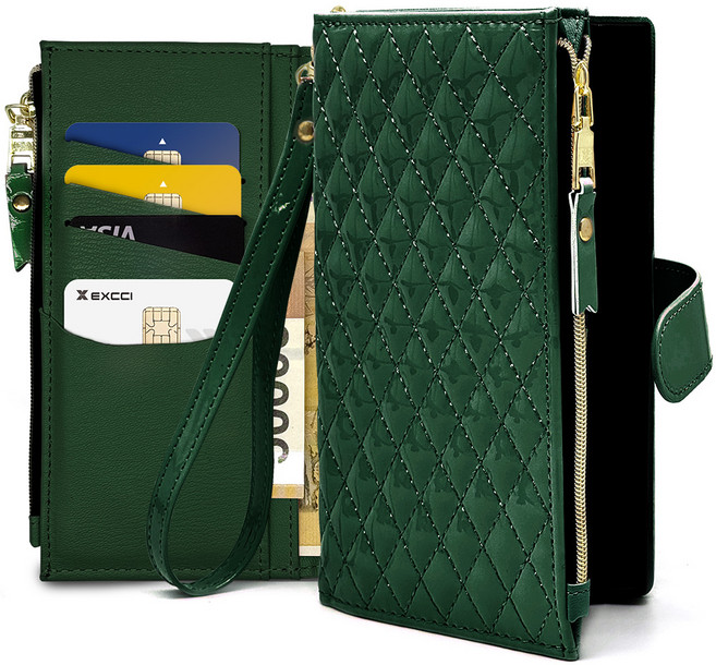 엑씨 타슈에 스트랩 카드수납 지갑 가죽 다이어리 휴대폰 케이스