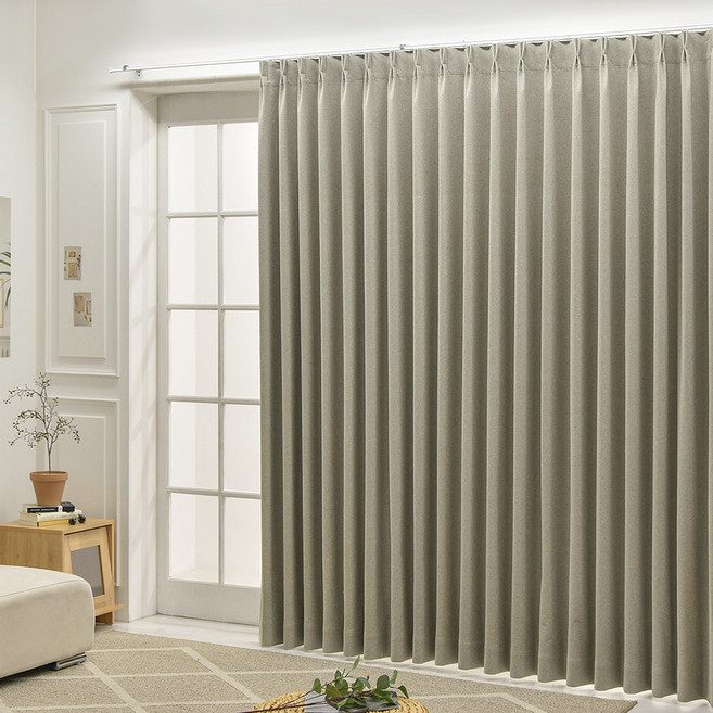 아라크네 에반 나비주름 양면 암막커튼 2p