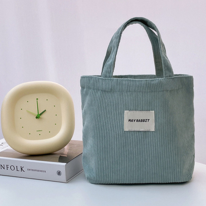 알로데 컬러풀 코듀로이백