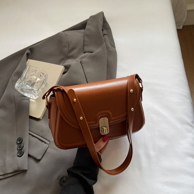 닷이프 여성용 스퀘어 루미엘 숄더백