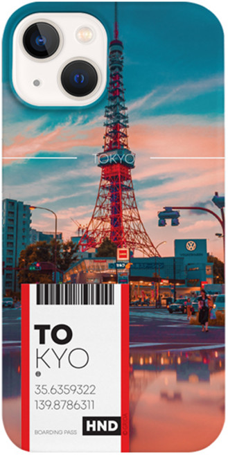 헬로우그리다 픽쳐티켓 슬림하드 휴대폰 케이스