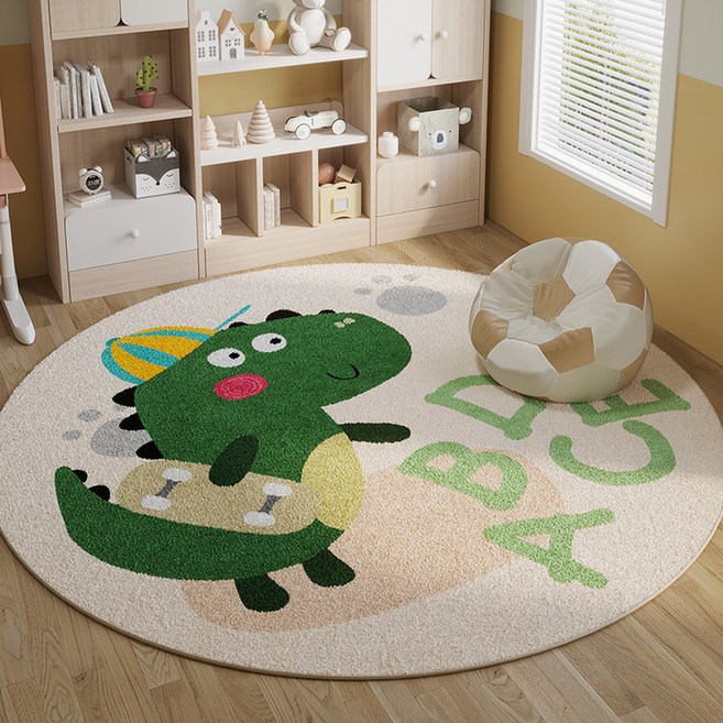 모디시 모조 캐시미어 귀여운 원형러그