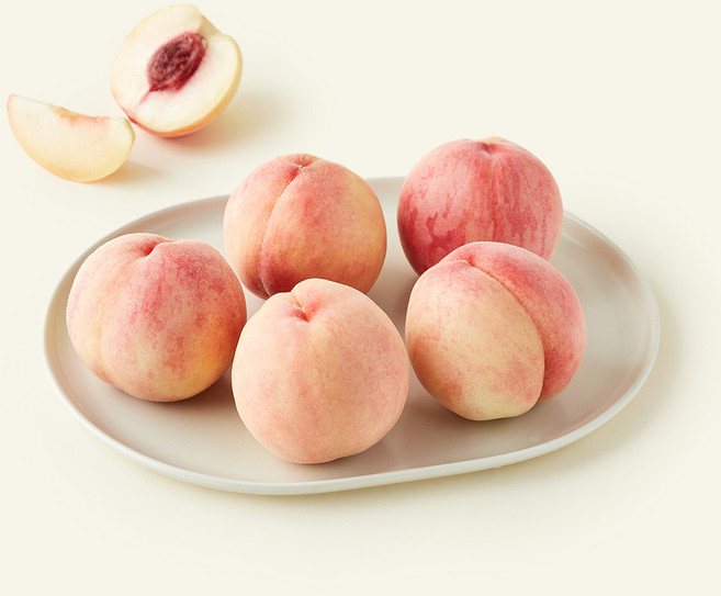 9위 - 의성 마도카 백도 복숭아 4~6개입, 1개, 1.2kg