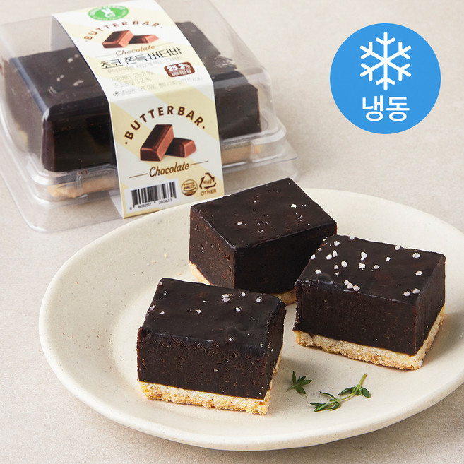 그린래빗 초코 쫀득 버터바 (냉동), 240g, 1개입, 1개