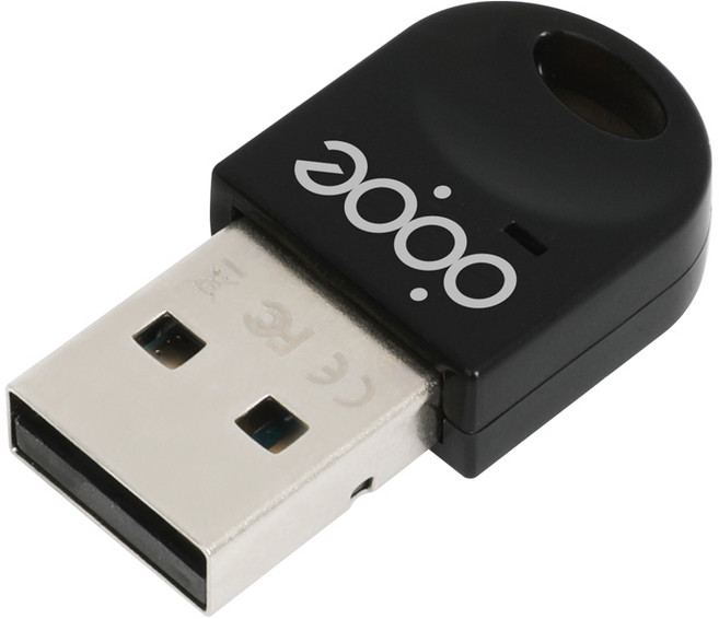 도프 블루투스 v5.3 동글 어댑터, 블랙, D2-BT53BK