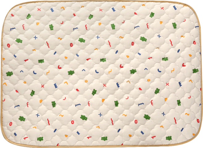 쁘리엘르 쿠마 순면 유아 누비 방수패드, 멀티, 1개