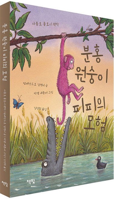 분홍 원숭이 피피의 모험, 책빛