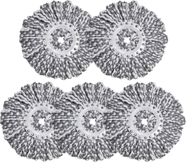 초극세사 회전걸레 리필, 5개