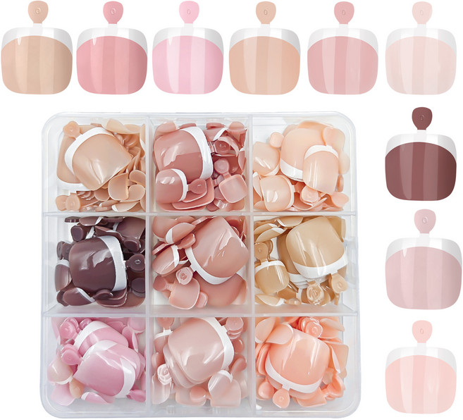 프렌치 패디팁 216p 세트 KN-T5025, 1세트, 혼합색상