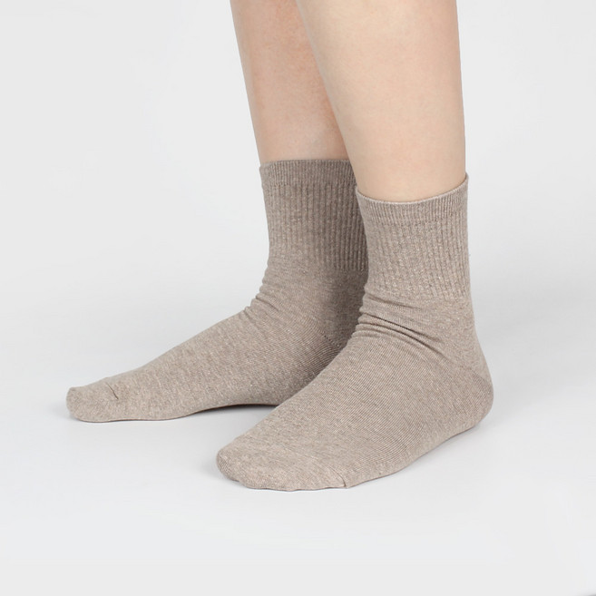 코지라벨 남성용 가볍게 신는 데일리 반골지 양말 2켤레