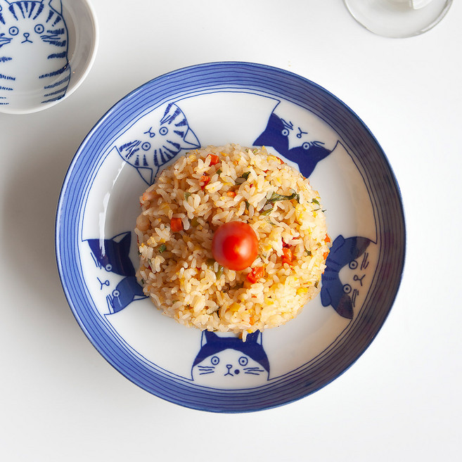 니코트 큐티네코 파스타 접시, 혼합색상, 1개