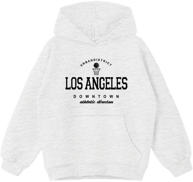 제니키즈 여아용 오버핏 로스엔젤레스 후드티 JN4328H