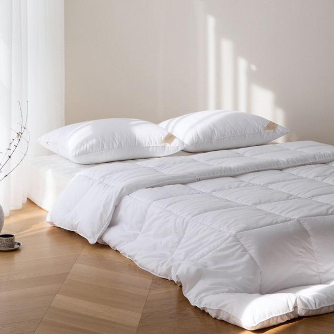 마틸라 더 클래식 프리미엄 간절기용 다운필 이불솜, 화이트