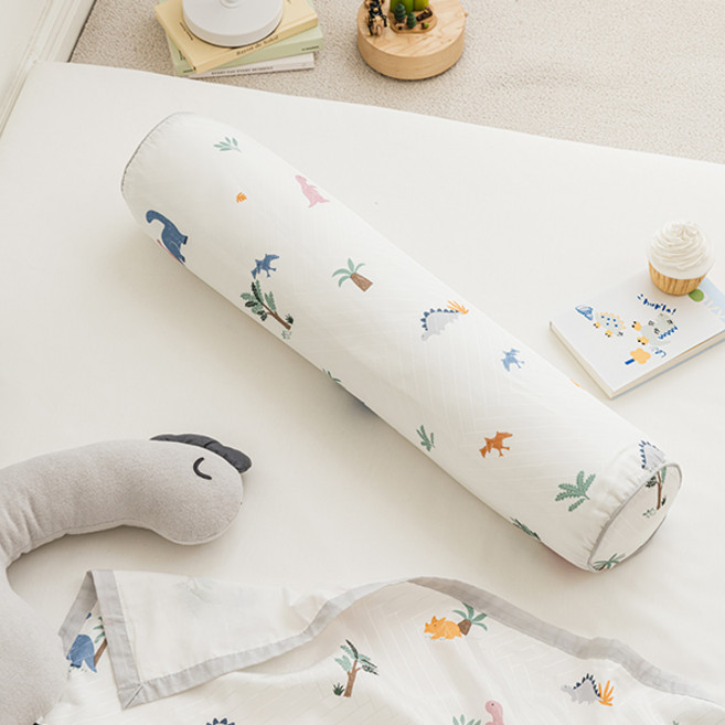 쉬즈홈 국내제조 유아용 풍기인견 바디필로우, 다이노 블루