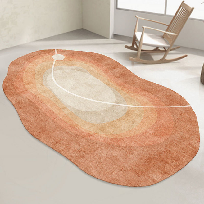 네오펀 와비사비풍 거실 인테리어 크리스탈벨벳 러그 스타일 H