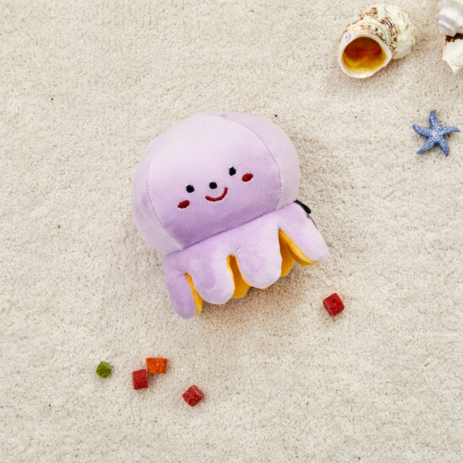 펫본 모던하우스 강아지 바다 친구들 장난감, 반전문어, 1개