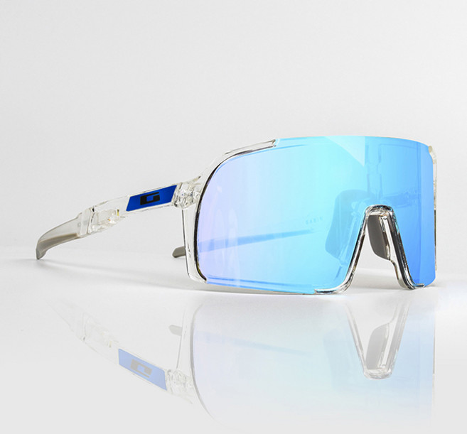 가빈 스타일호른 스포츠 고글 G103 + 도수클립 세트, C92-3 투명+ 블루변색, 1세트