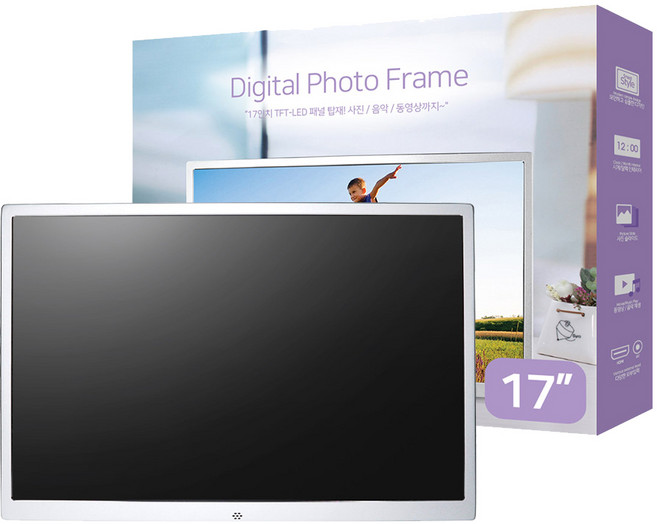 컴스 스마트 디지털 액자 430mm, BM270