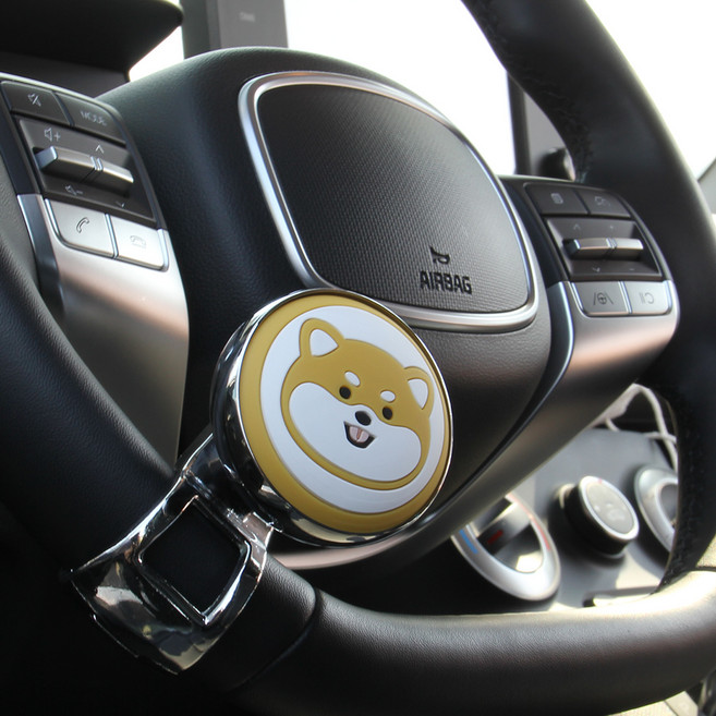 CAR IF 動物車用電動方向盤, 柴犬