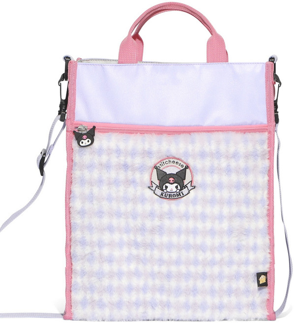 스티치즈 여아용 코튼캔디 보조백