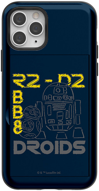 아이컬러즈 스타워즈 드로잉 오픈카드 휴대폰 케이스