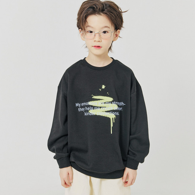 바브키즈 아동용 레온 맨투맨