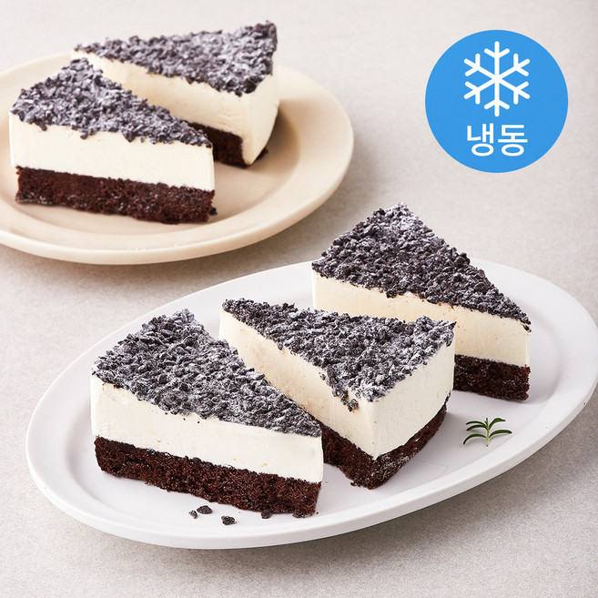 파미유 까망베르 치즈무스 케이크 5개입 (냉동), 350g, 1개