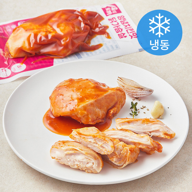 육식토끼 양념치킨맛 닭가슴살 (냉동), 100g, 1개입, 5개