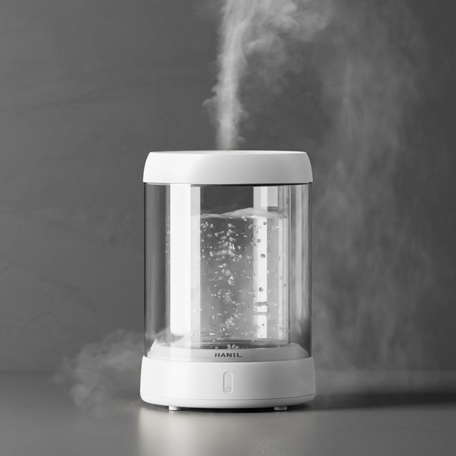 한일전기 물멍 그래핀 유리 가열식 가습기, HGSP-C310, 화이트