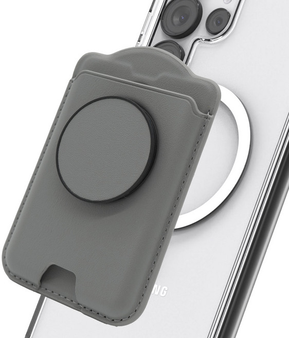 하이온 핸디 맥세이프29 스마트톡 카드지갑 세트, 그레이, 1세트