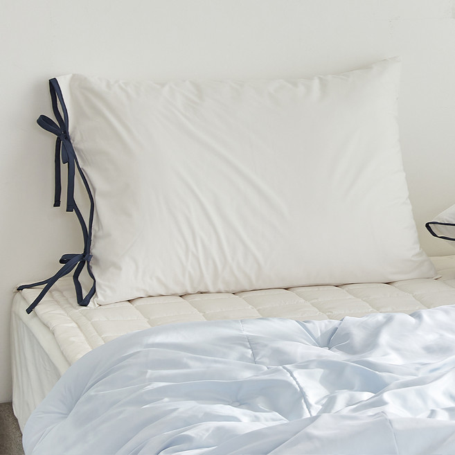 farfe Hay 蝴蝶結綁帶束口式枕頭套