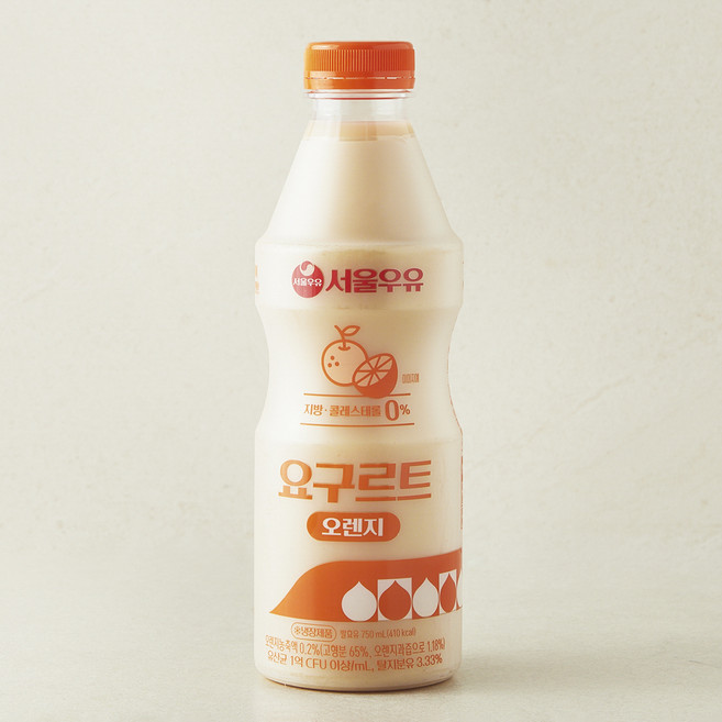 서울우유 요구르트 오렌지, 1개, 1개입, 750ml