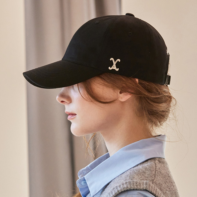 바잘 VA 커브드 스터드 볼캡