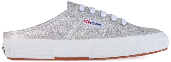 SUPERGA 中性款閃亮碎銀穆勒鞋 S111ZWW031