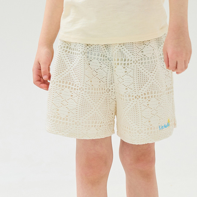 리에벨로 아동용 썸머 그물 니트 팬츠