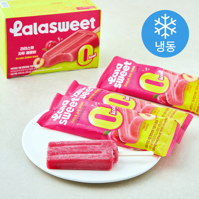 라라스윗 자두 제로바 (냉동), 1개, 6개입, 70ml