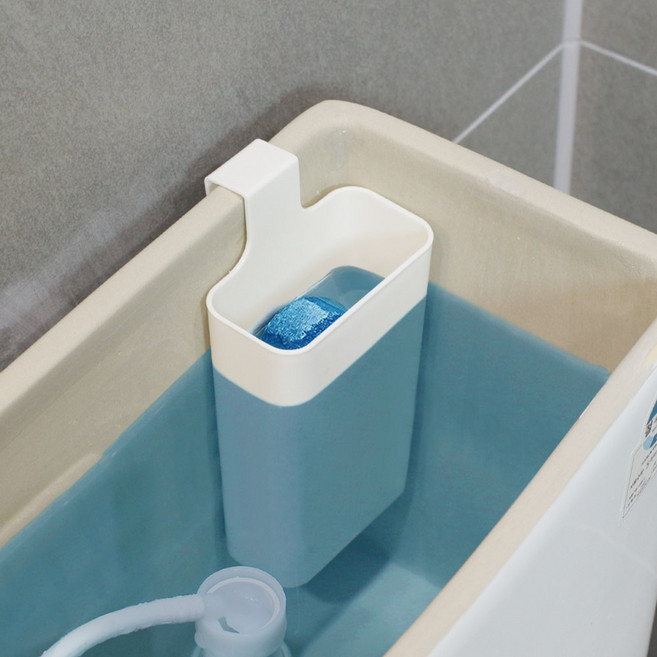 모나코올리브 변기세정제 절약 디스펜서, 화이트, 1개