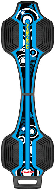 LANDWAY Wave Board Pro 2 蛇板, 藍色, 1個