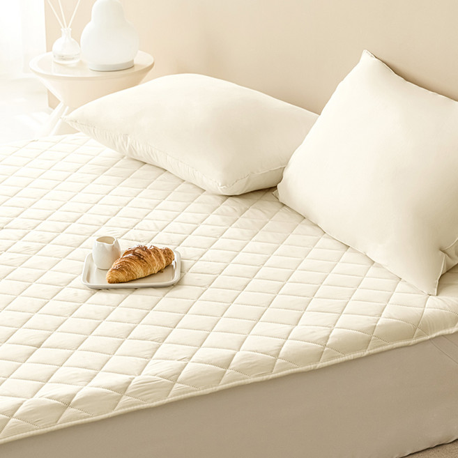 더자리 항균 누빔 패드, 크림베이지