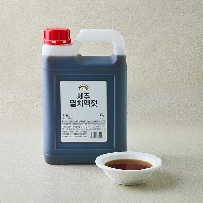 굴다리 제주 멸치액젓, 2.5kg, 1개