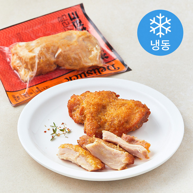 딜리스틱 크런치 닭다리살 쯔란맛 (냉동), 90g, 5개