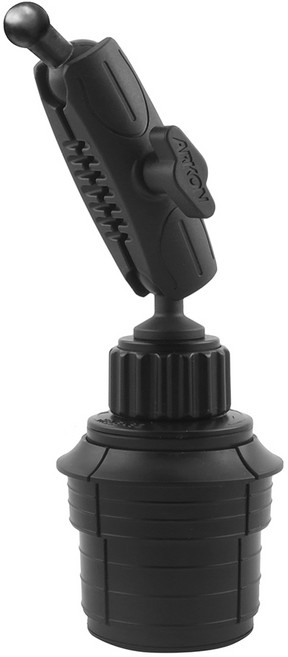 ARKON 차량용 로버스트 컵홀더 무선충전 홀더용 볼 헤드 마운트 17mm RM023-17MM, 블랙, 1개