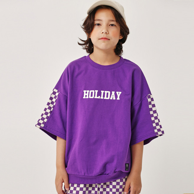 제프몽 아동용 보드배색 티셔츠