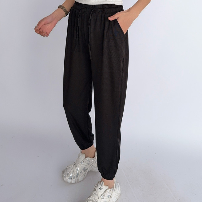 더시럽 여성용 랜드 아이스 쿨 조거 팬츠